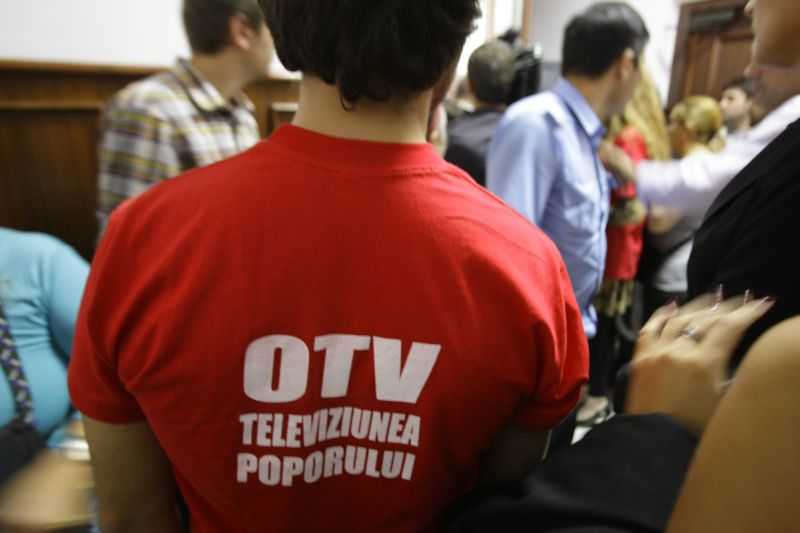 Susținătorii OTV, în stradă