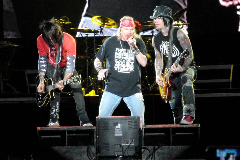 Axl Rose refuză includerea trupei Guns N'Roses în Rock and Roll Hall of Fame