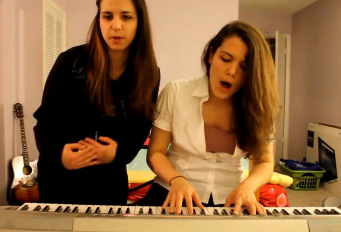 Două surori macedonene cântă piesa lui Puya, "Nimic nu e nou" | VIDEO