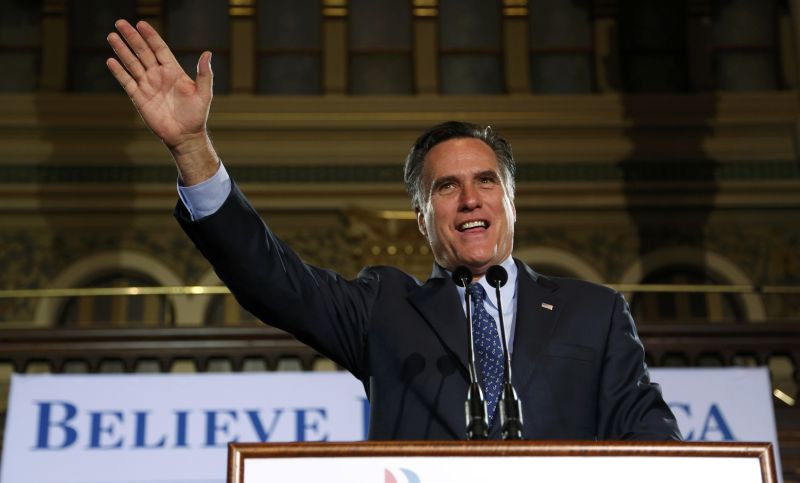 Mitt Romney merge în finala cu Barack Obama