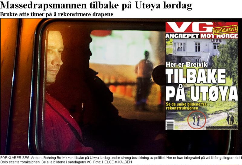 Procesul de la Oslo: Breivik a făcut salutul nazist. Norvegianul a plâns când și-a vazut manifestul video | VIDEO