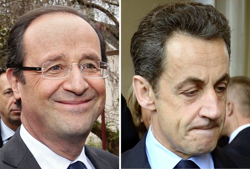 Sondaj pentru alegerile din Franța: Hollande- 53%, Sarkozy - 47%