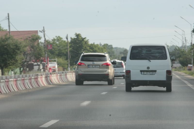 Accident în lanţ pe DN1