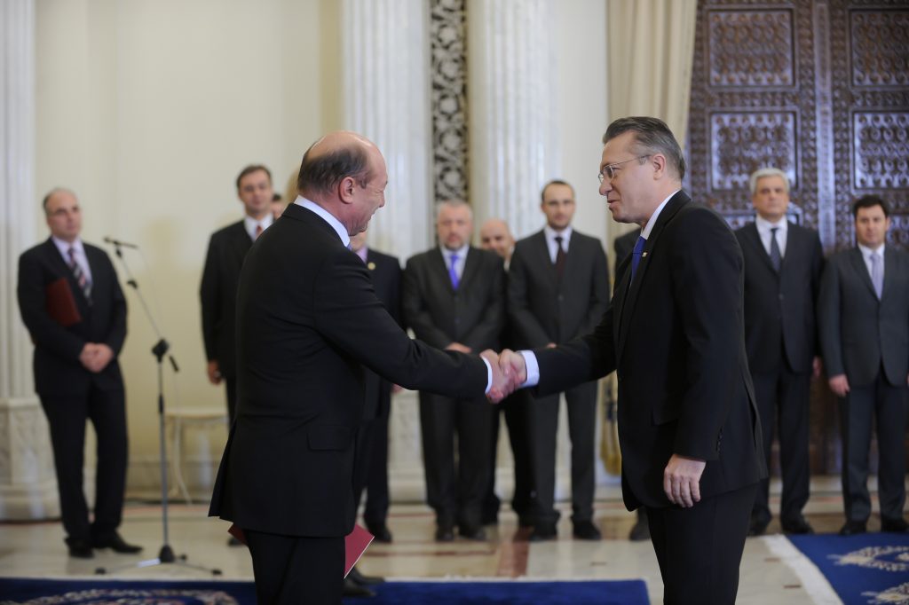 Cristian Diaconescu și Bogdan Drăgoi, noii consilieri ai lui Traian Băsescu