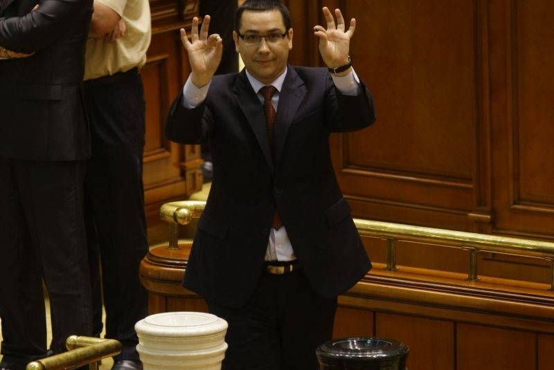 Guvernul Victor Ponta a trecut: 284 de voturi  "pentru", 92 "împotrivă"