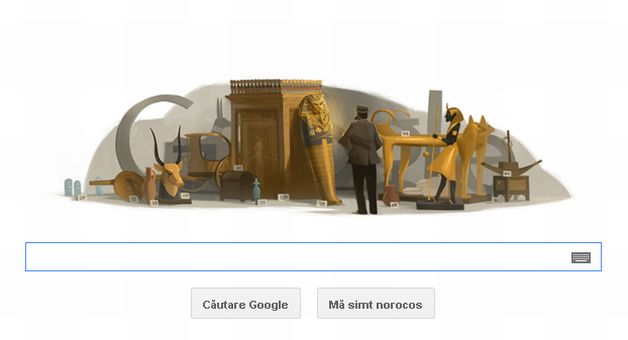 HOWARD CARTER, cel care a descoperit mormântul lui Tutankamon, omagiat de Google