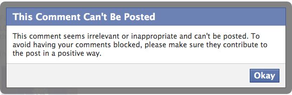 Îţi cenzurează Facebook comentariile?