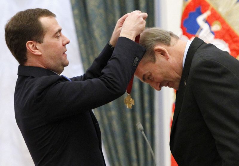 Kremlinul l-a decorat în secret pe şeful comisiei electorale centrale