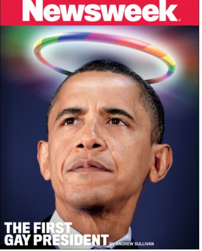 NEWSWEEK pe prima pagină: Obama, primul președinte GAY