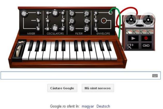 Robert Moog, inventatorul sintetizatorului, omagiat de Google printr-un logo la care poţi cânta