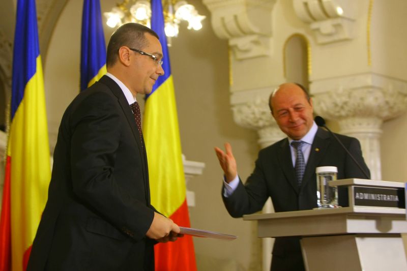 Victor Ponta: "Nu îmi doresc un conflict cu președintele Traian Băsescu"