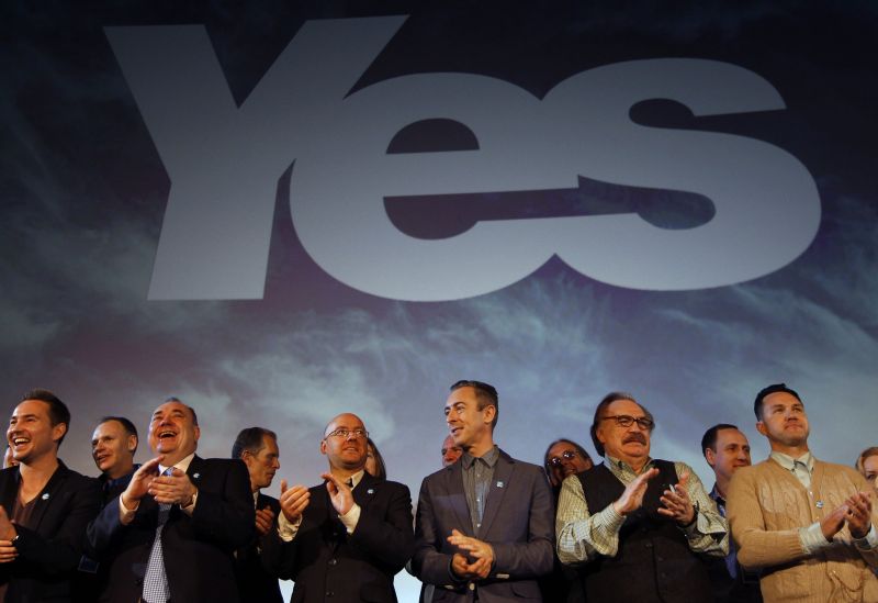 „Yes Scotland”: campania pentru independența Scoției s-a lansat astăzi