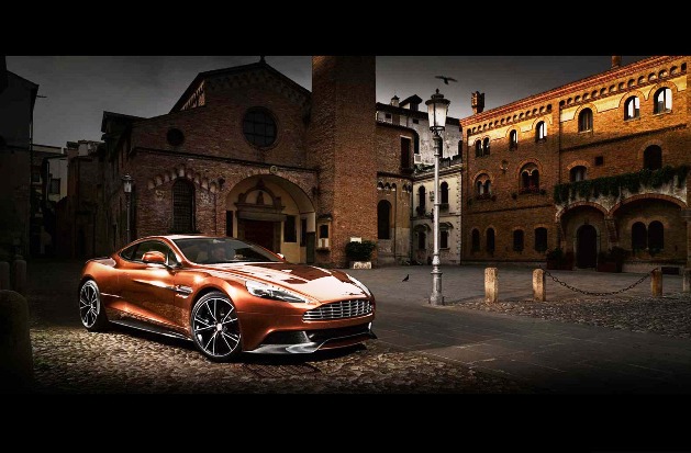 Aston Martin Vanquish, supermodelul de ciocolată