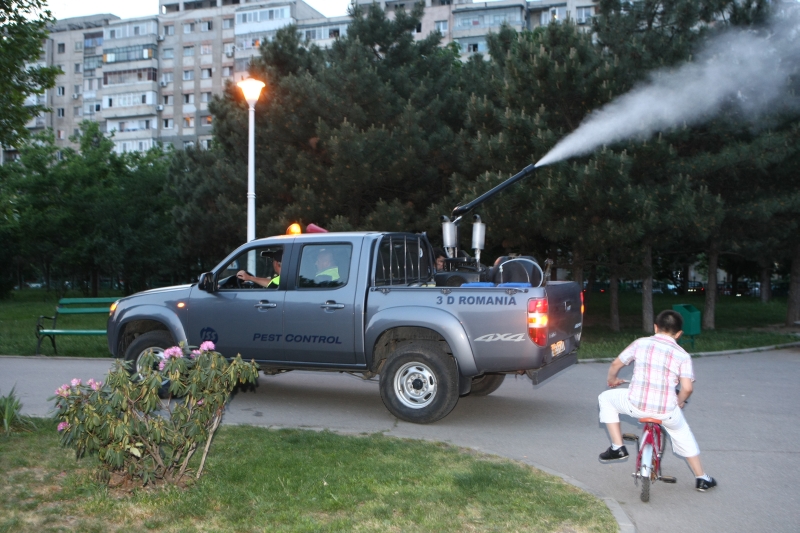 Bomba cu ţânţari a explodat peste Bucureşti. Motivul: NU S-A FĂCUT NICI MĂCAR O ZI DE STROPIRI