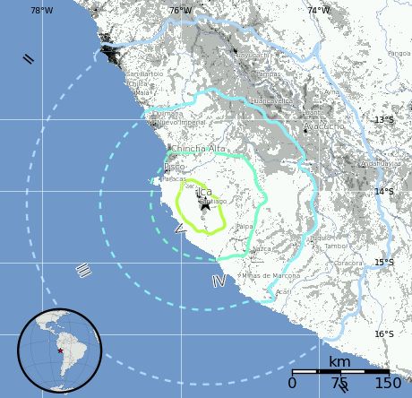 Cutremur cu magnitudinea de peste 6 grade în Peru
