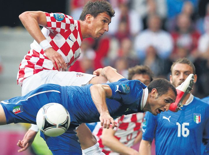 EURO 2012. Croaţia i-a dat şah Italiei