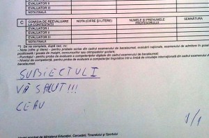 EVALUAREA NAŢIONALĂ 2012. Perle: "Basmul este alcătuit de la gură la gură", "Cei care citesc mult ajung bibliotecari"