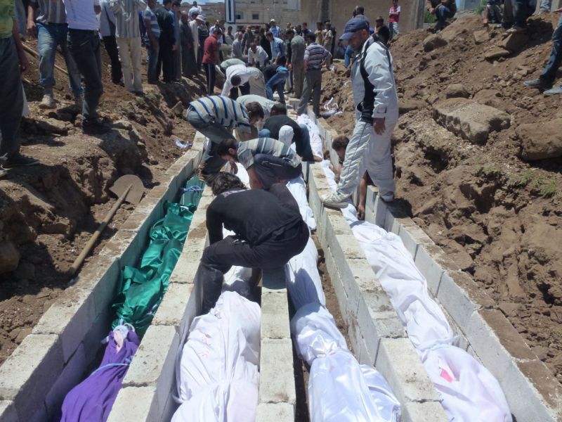 Masacrul din Koubeir, soldat cu 55 de morţi. Pericolul unui război civil în Siria este iminent, crede Ban Ki-Moon