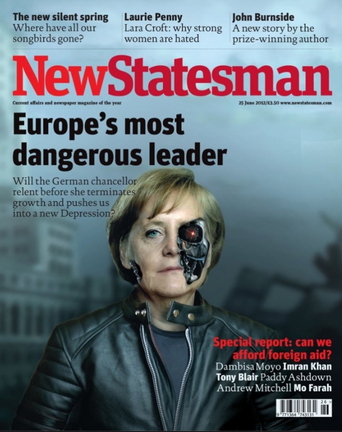 Revista New Statesman: Angela Merkel, cel mai periculos lider de la Hitler încoace