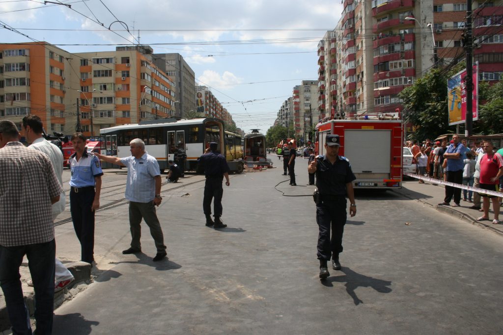 ACCIDENTUL DE TRAMVAI, provocat de o greşeală umană