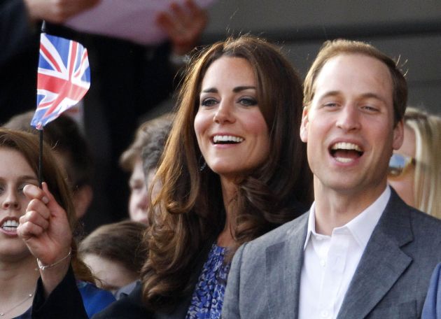 Prinţul William şi soţia sa, Kate, la Jocurile Olimpice de la Londra