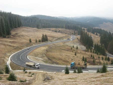 ALT ACCIDENT în Suceava. Două TIR-uri s-au ciocnit TOT PE DN17