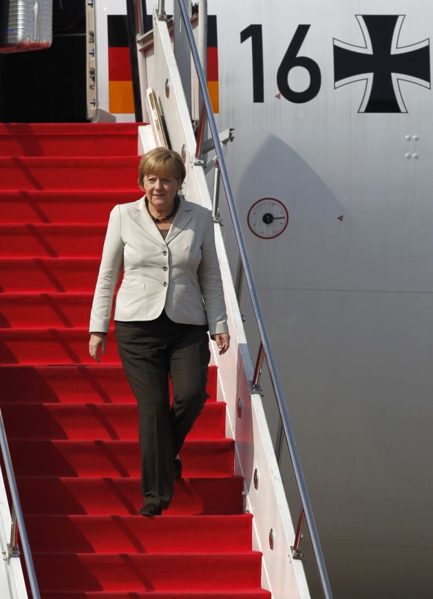 Angela Merkel trece Prutul