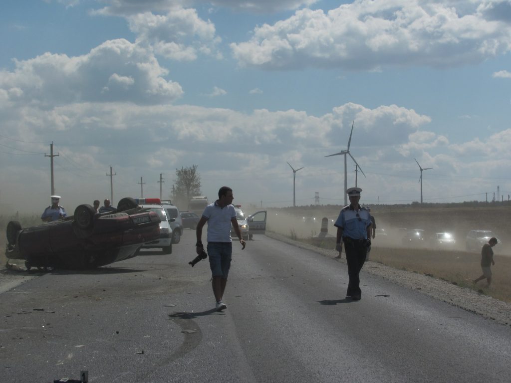 Grav accident în Braşov