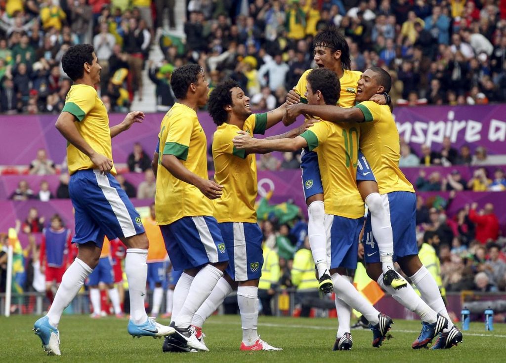 JO 2012: Brazilia - Mexic, finala la fotbal