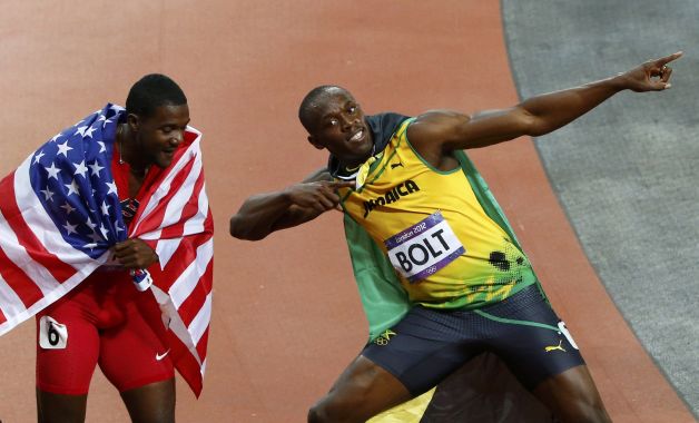 Kobe Bryant l-a filmat pe Bolt în timp ce dobora recordul olimpic