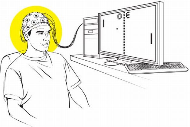 O nouă cucerire tehnologică: PONG, jocul controlat cu creierul
