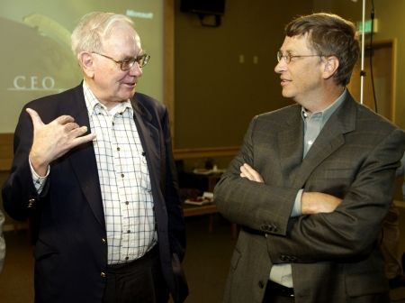 Clubul miliardarilor filantropi deschis de Bill Gates şi Warren Buffet a ajuns la 92 de persoane