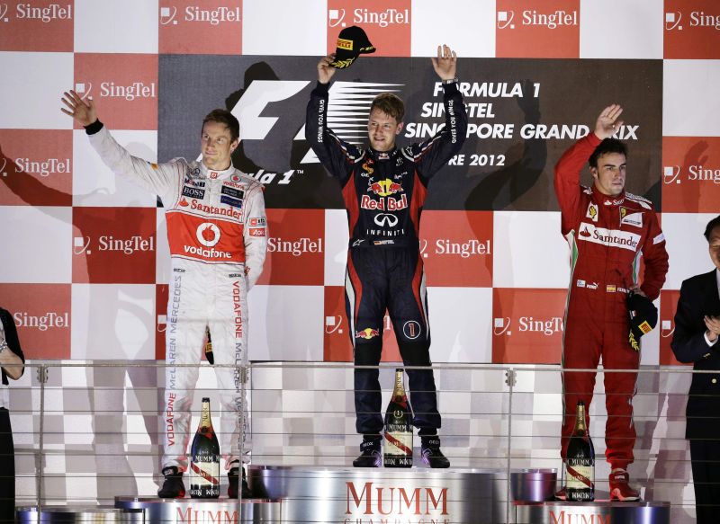Formula 1. Vettel a câştigat Marele Premiu al statului Singapore