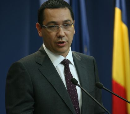 Ponta: CCR nu se poate pronunţa cu privire la schimbarea lui Blaga de la Senat