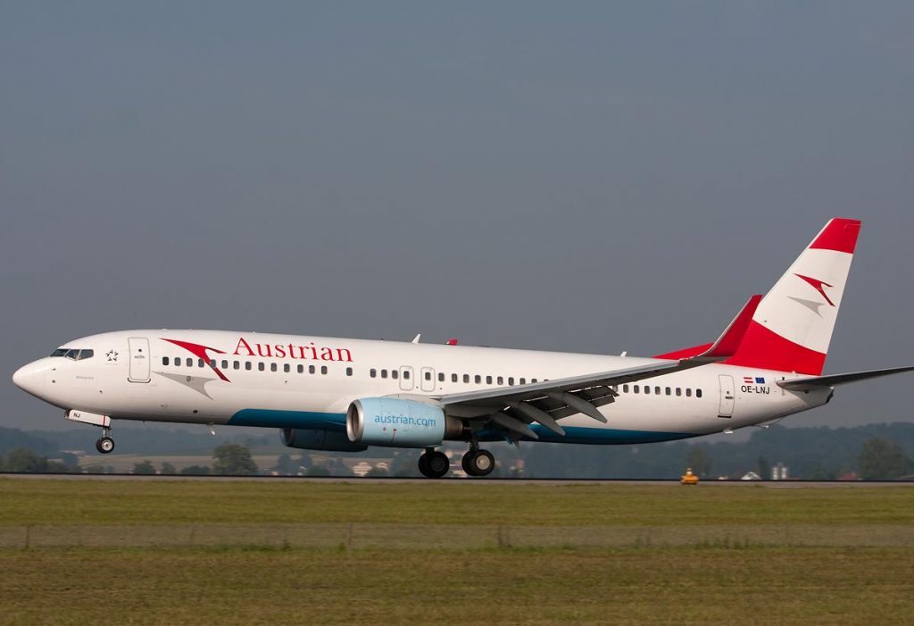 Austrian Airlines anulează singura cursă Timişoara - Viena