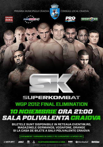 Constelaţie de vedete K-1 la Superkombat Craiova: Programul galei şi preţul biletelor