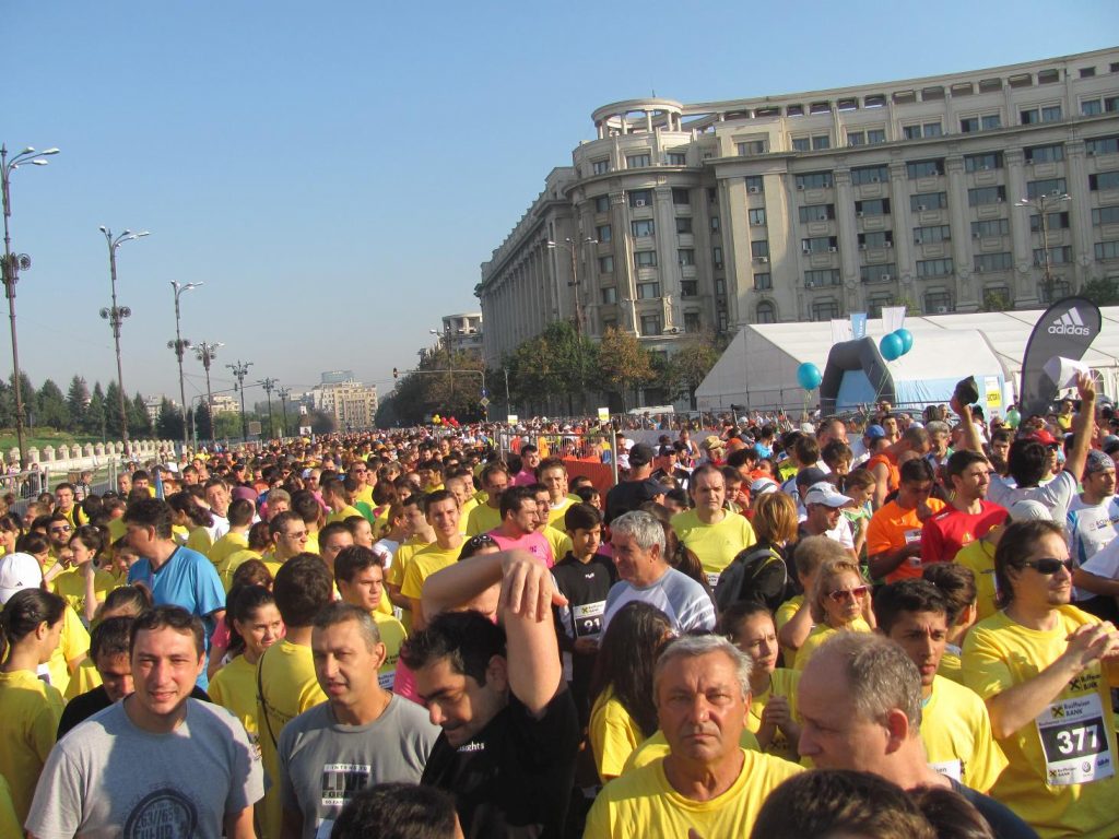 Maratonul Internaţional Bucureşti. Jurnaliştii au participat şi ei | FOTO