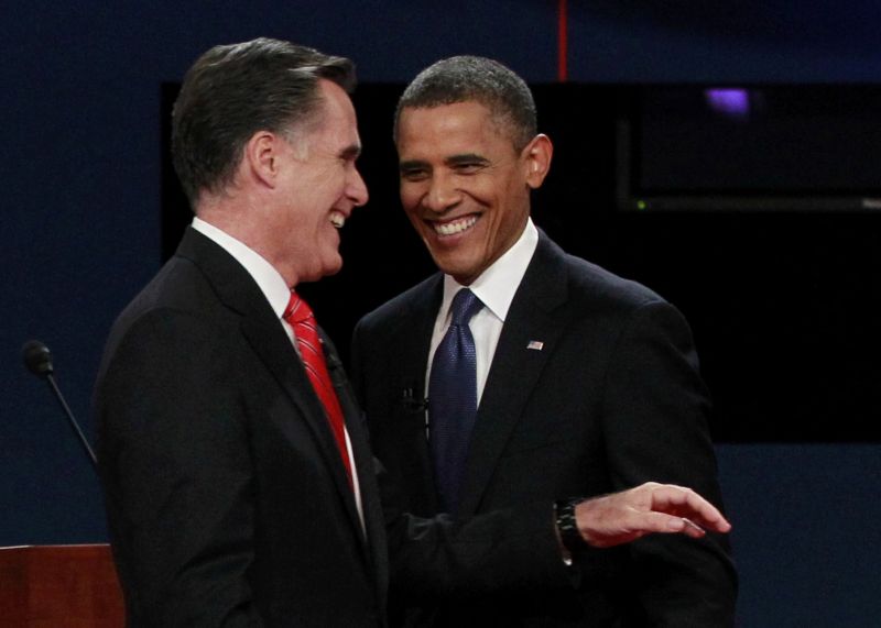 Sondaj CNN: Mitt Romney a câştigat prima dezbatere prezidenţială