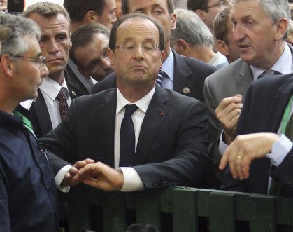 Francois Hollande, un pre?edinte tot mai nepopular