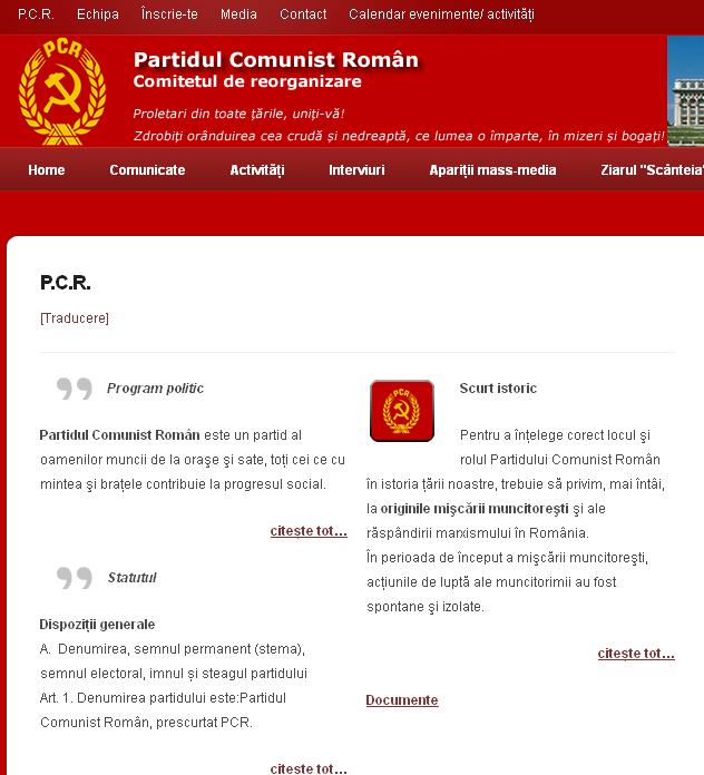 Mii de români vor înregistrarea Partidului Comunist Român. În locul lui Ceauşescu, mişcarea comunistă este condusă acum de un taximetrist