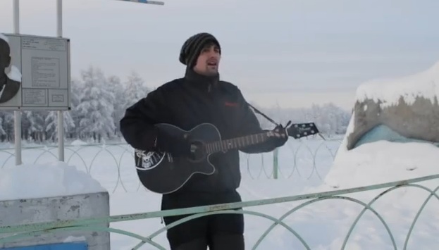 Concert în mijlocul Siberiei. Muzic? la -30 de grade Celsius VIDEO