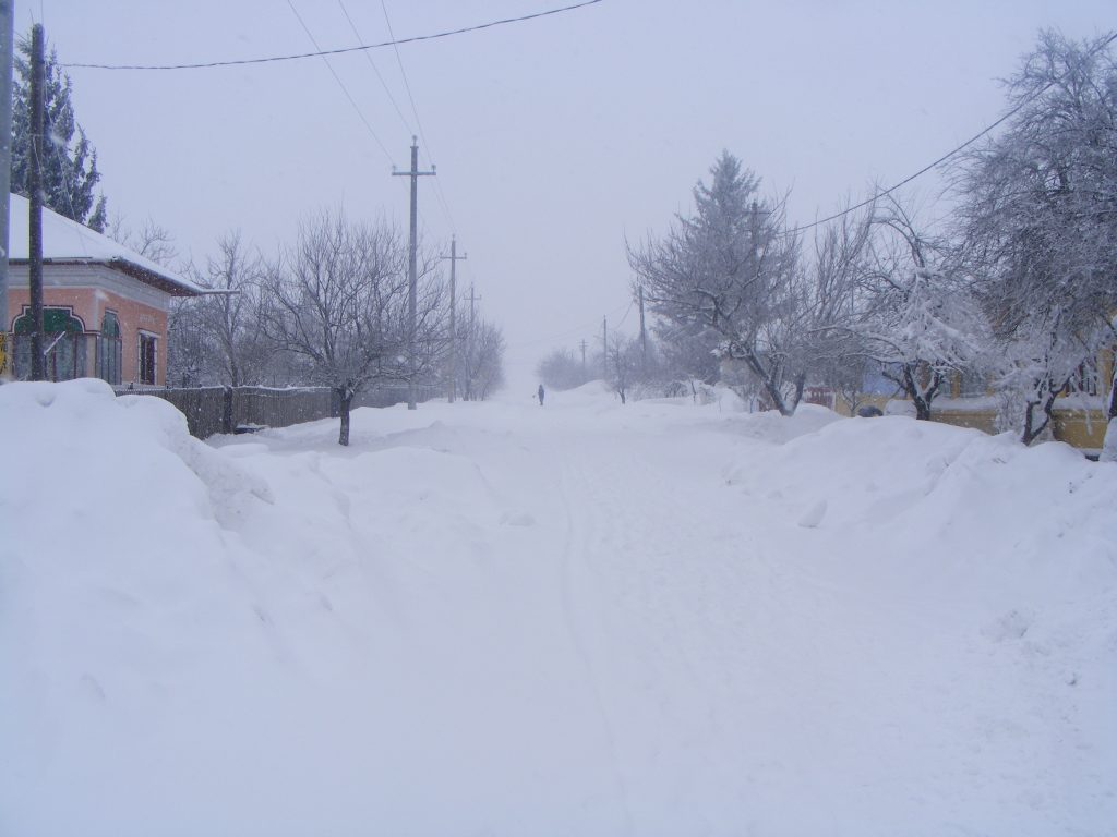 Acoperişul unei case din Dâmboviţa s-a PRĂBUȘIT sub greutatea zăpezii