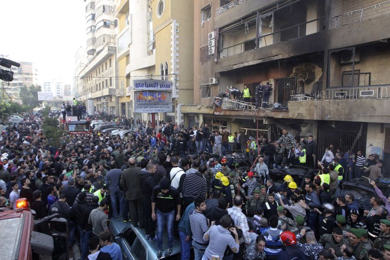 Atentat într-un cartier controlat de Hezbollah din Beirut