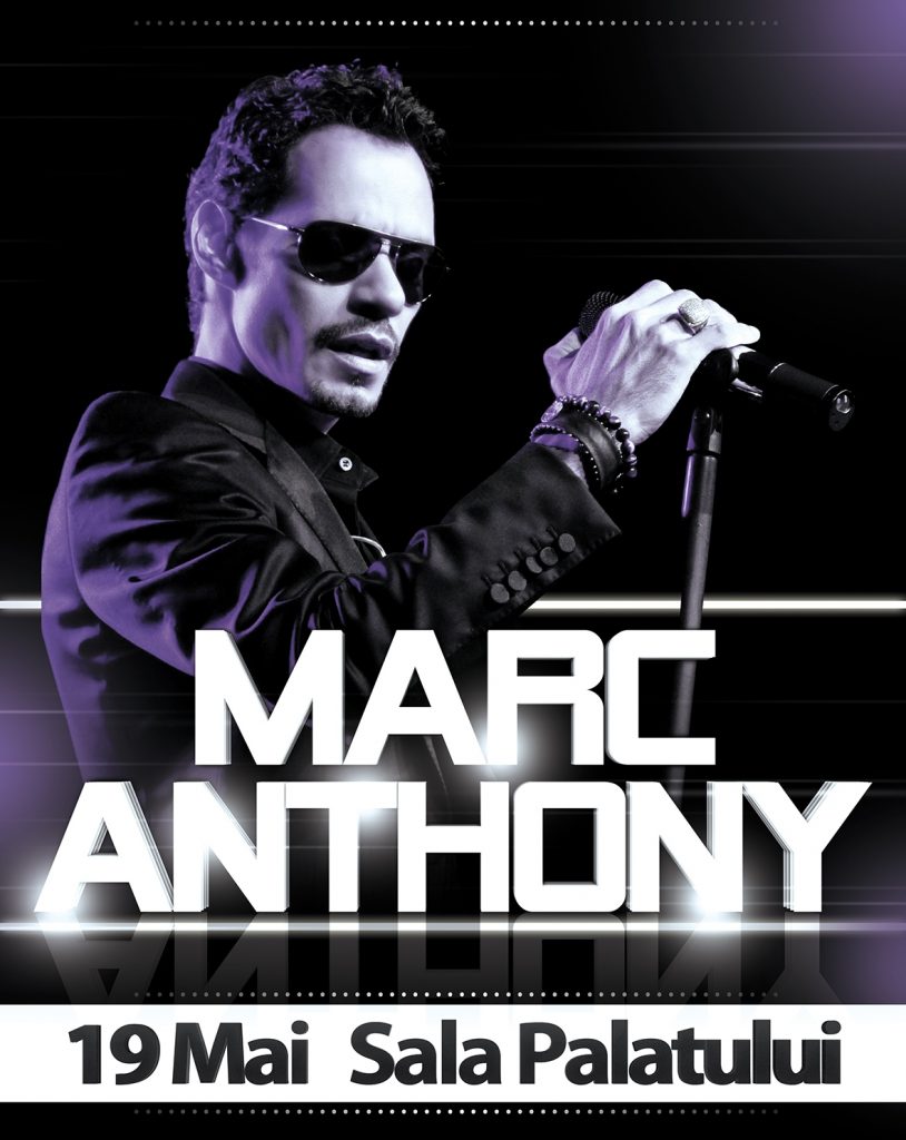 MARC ANTHONY, cel mai scump concert de la Sala Palatului. Bilete până la 870 de lei