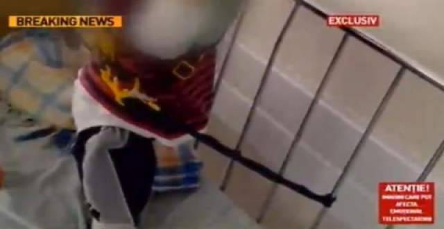 Ministerul Sănătății demarează o anchetă la Spitalul din Bacău, după ce un copil a fost legat cu un ham de pat