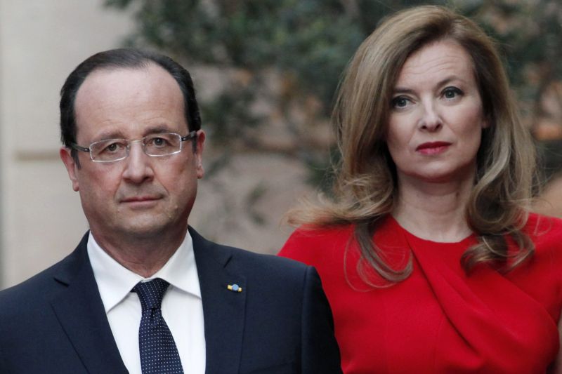 Valerie Trierweiler dă vina pe politică pentru despărţirea de Francois Hollande