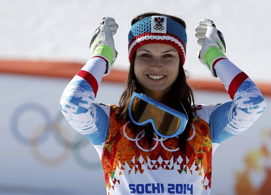 Anna Fenninger este noua campioană olimpică la Super G. Ania Caill, locul 30, penultimul