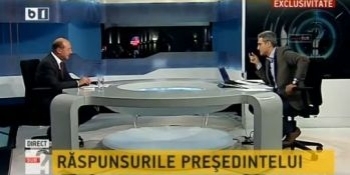 B1 TV, lider de audiență cu Traian Băsescu invitat