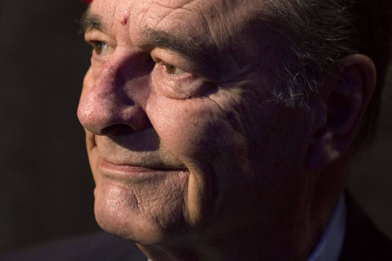 Fostul președinte Jacques Chirac a fost internat în spital