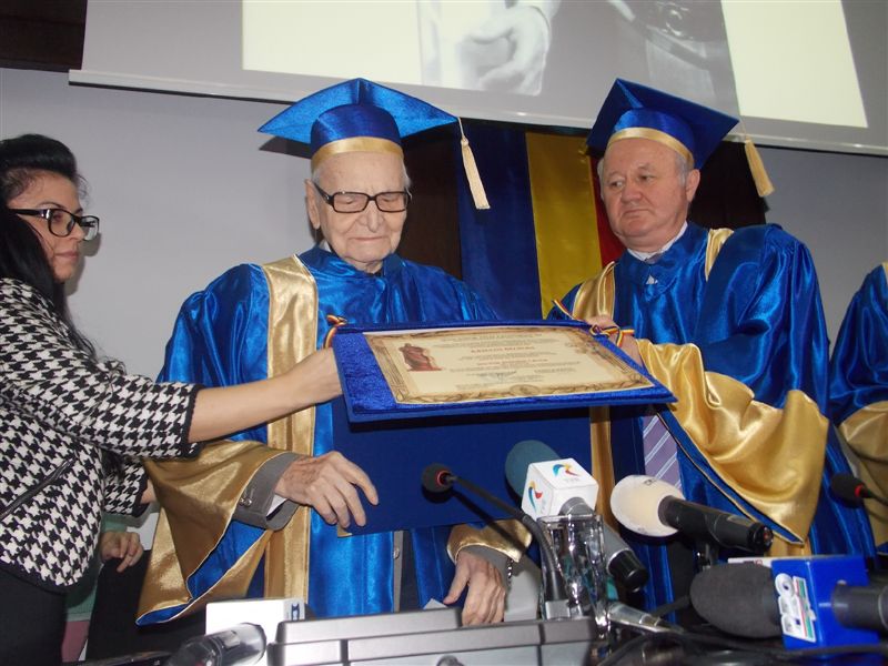 Radu Beligan, Doctor Honoris Causa al Universităţii „Ovidius” din Constanţa